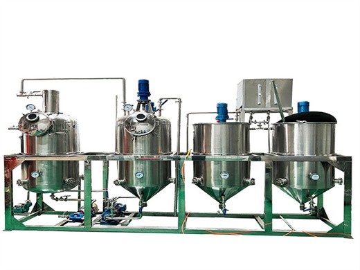Planta de refinación de aceite de soja tinytech udyog exporte en Lima