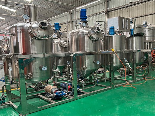 Planta de aceite de coco refinado Planta de aceite de coco refinado en Turquía