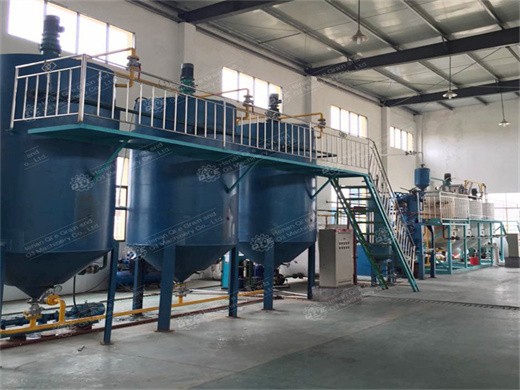 Fábrica de máquinas para refinar aceite de linaza en El Salvador