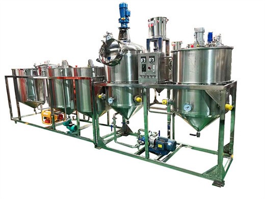 Máquina refinadora de aceite de soja en estado nuevo a la venta en Guinea Ecuatorial